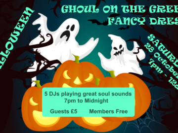 Promo for Ghoul on the Green disco 28 OCT 2023