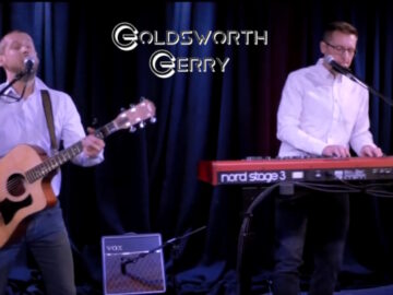 Goldsworth Gerry duo promo image for site's front page slider
