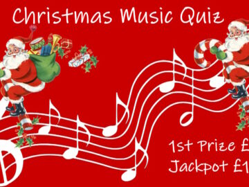 Christmas Music Quiz Promo slide