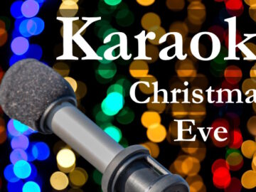 Karaoke on Christmas Eve Promo Slide