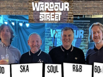 Wardour Street band slide with Music Genres Mod, Ska, Soul, R&B, 60s Beat