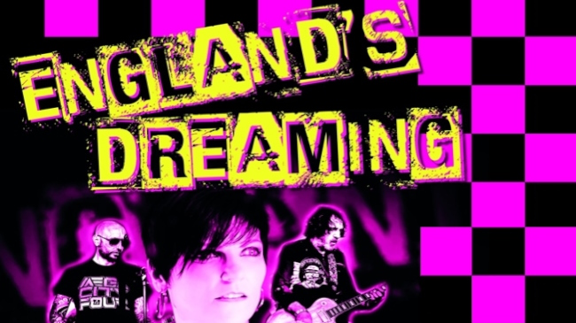 England's Dreaming 5 piece covers band promo slide