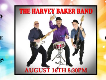 Promotion for Harvey Baker band 16 August 2025