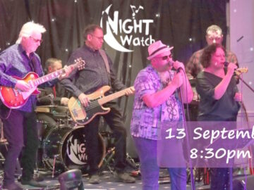 Promotion for Night Watch band on 13 September 20225
