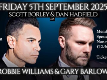 Promotion for Williams Barlow tribute act on 5th September 2025