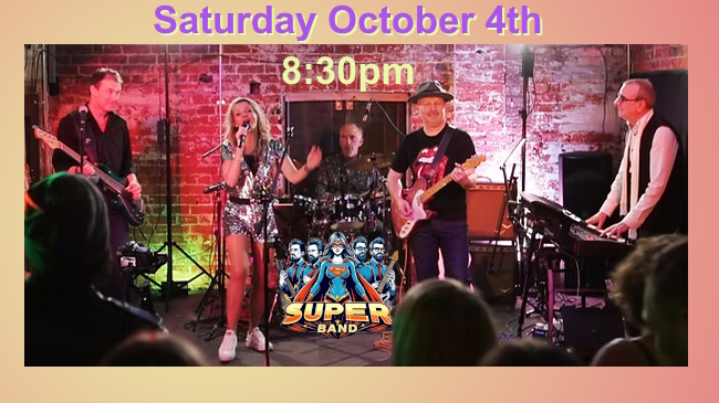 Promotion for Superband October 4th 2025