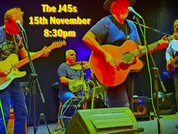 Promotion for the J45s band 15th November 2025