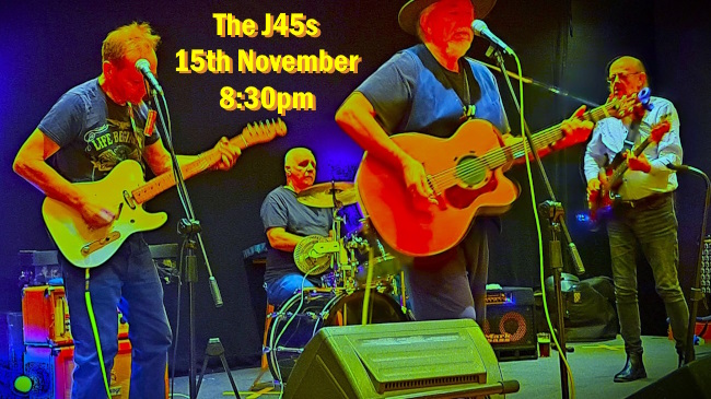 Promotion for the J45s band 15th November 2025