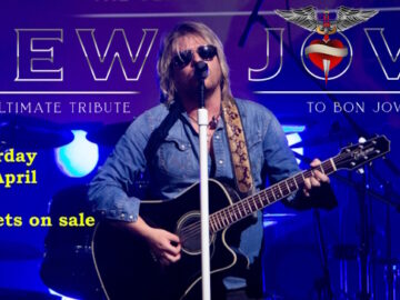 Promotion for Bon Jovi tribute act by New Jovi 4th April 2026