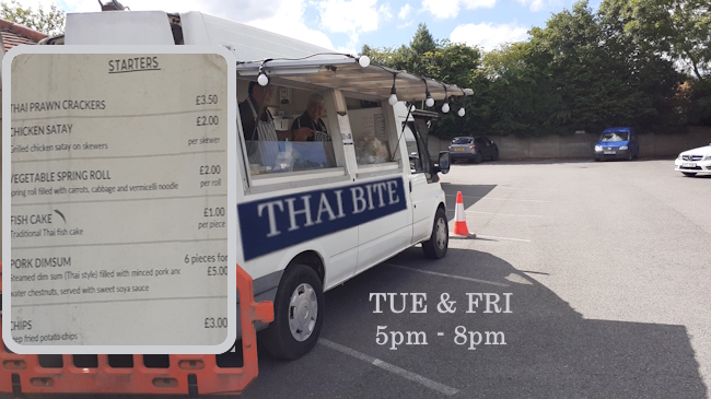Thai Bite street food van with Starters menu example of value for money